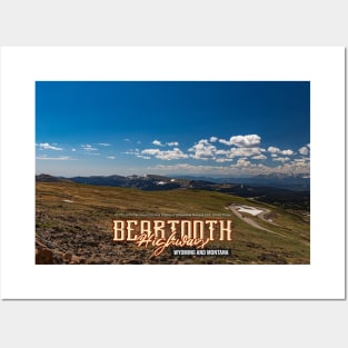 Beartooth Highway Wyoming and Montana Posters and Art